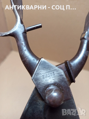 Стара Немска Кожарска Ножица., снимка 4 - Антикварни и старинни предмети - 51537774