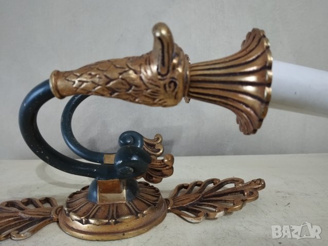 Два барокови аплика за стена, снимка 3 - Лампи за стена - 43090423