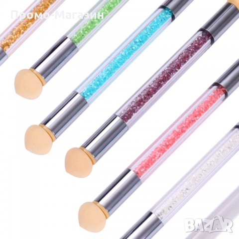 Аеропуф, Двойна гъба за омбре ефект и декорация 2 в 1., снимка 2 - Продукти за маникюр - 34718073