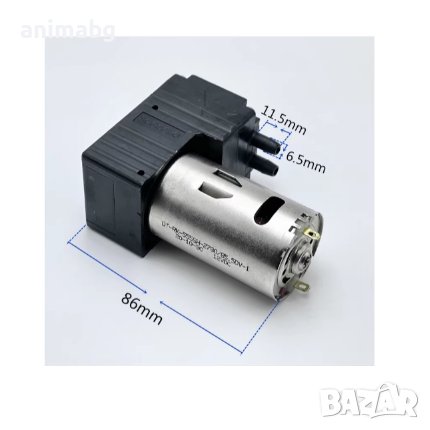 ANIMABG Микровъздушна диафрагмена помпа, TOPSFLO TM40A-555, 12V, снимка 5 - Друга електроника - 43839823