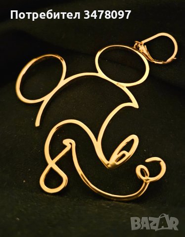 Обици, Disney , снимка 4 - Обеци - 43799726