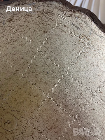 Италиански поднос Флорентински красавец с доказан произход и две маркировки , снимка 8 - Други - 51412104