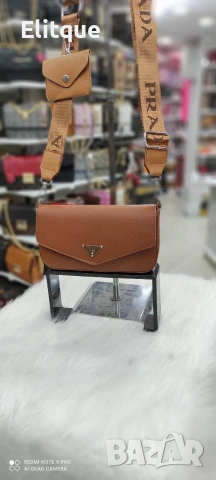 комплект чанта и портмоне prada , снимка 8 - Чанти - 53082721