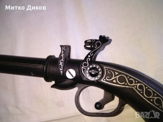 Пистолет метален за украса -тегло 620грама 370х120мм, снимка 3 - Оборудване и аксесоари за оръжия - 26327284