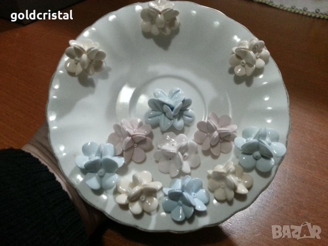 Български костен порцелан Бононя , снимка 2 - Антикварни и старинни предмети - 43290864