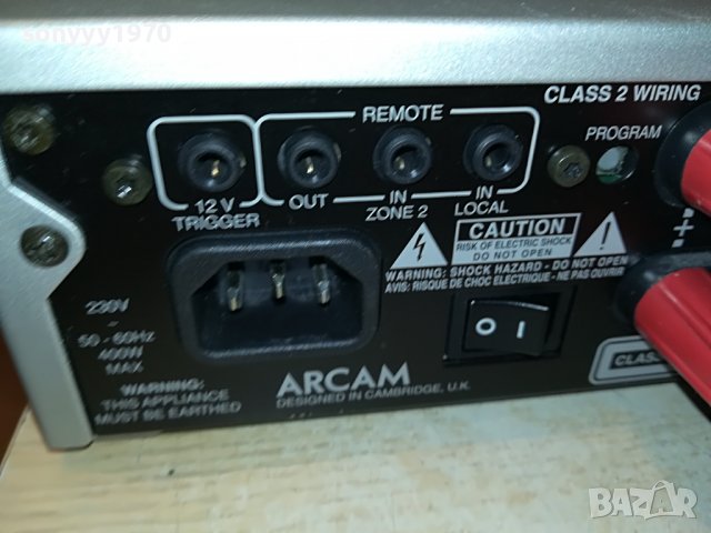 заявен!!!ARCAM+ARCAM REMOTE 0211220750, снимка 6 - Ресийвъри, усилватели, смесителни пултове - 38530226