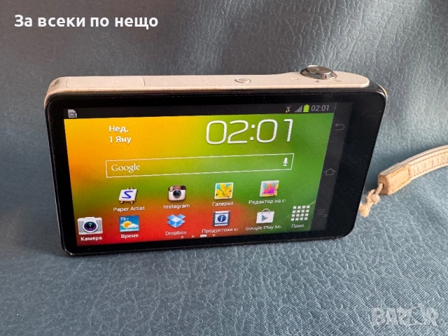 Цифров фотоапарат SAMSUNG Galaxy Camera EK-GC100 White 3G WiFi, снимка 13 - Фотоапарати - 52845909