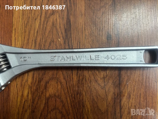 Раздвижен ключ Stahlwille Germany, снимка 2 - Ключове - 51060108