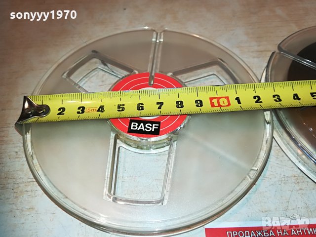 basf-germany 2бр ролки за магнетофон 1105211108, снимка 7 - Ресийвъри, усилватели, смесителни пултове - 32835129
