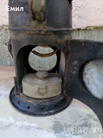 Армейски жп фенер Царство България ЖП ПОЛК 1941 , снимка 3 - Колекции - 32967810