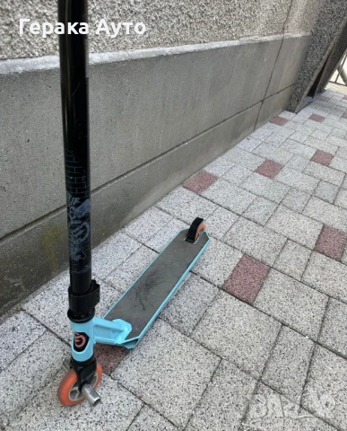 Тротинетка OXELO freestyle mf1.8, тюркоаз(Декатлон), снимка 5 - Скутери и тротинетки - 51260960