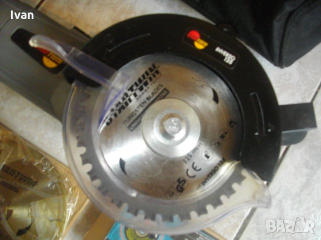 Нова Отрезна Машина с 2 Диска-Двоен Ножов Трион-Пълен Комплект-Startwin Inverso 125, снимка 3 - Други инструменти - 33174550