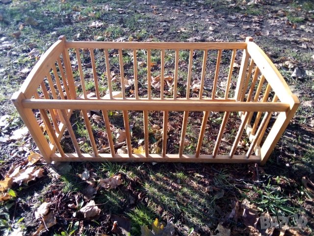 Кошче от люлка, бебе, дърво