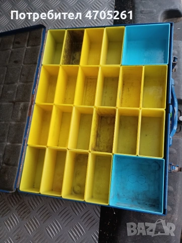 метален куфар с разделители sortimo, снимка 4 - Други инструменти - 53068929