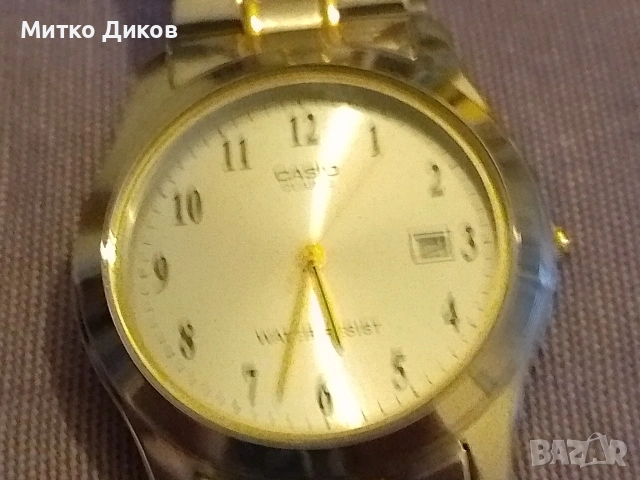 Casio 1332 mtp 1141 Japan movt датник water resistant нов кварцов часовник, снимка 5 - Мъжки - 53564761