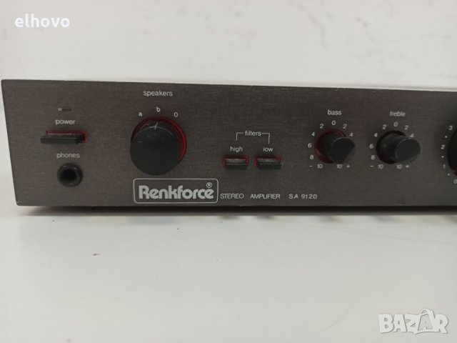 Стерео усилвател Renkforce SA 9120, снимка 5 - Ресийвъри, усилватели, смесителни пултове - 33306611