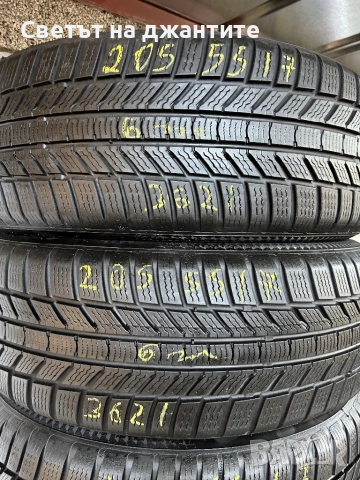 Зимни Гуми 205/55/17 Continental 4 броя, снимка 3 - Гуми и джанти - 51642298
