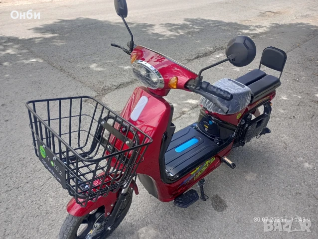 Продавам Нов електрически/ скутер/велосипед Фешън , снимка 5 - Велосипеди - 51222801