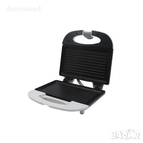Тостер за сандвичи Rosberg R51442A, 800W, Грил, 2 тоста, Черен, снимка 2 - Тостери - 49877981