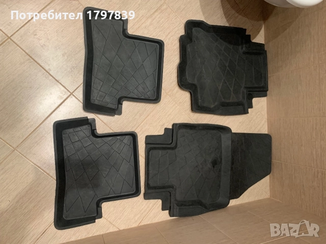 оригинални гумени стелки RENAULT Clio4