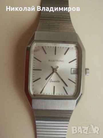 Buletronic Булетроник оригинален български мъжки ръчен часовник