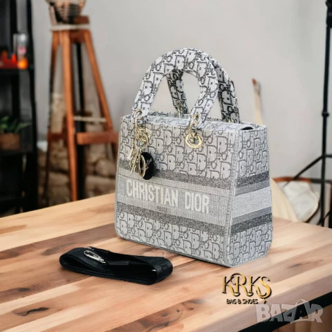 чанти 𝗖𝗛𝗥𝗜𝗦𝗧𝗜𝗔𝗡 𝗗𝗜𝗢𝗥 𝗟𝗔𝗗𝗬 𝐌𝐄𝐃𝐈𝐔𝐌 ➡️𝟮𝟯 𝗖𝗠 ⬆️𝟮𝟬 𝗖𝗠 , снимка 6 - Чанти - 51423804