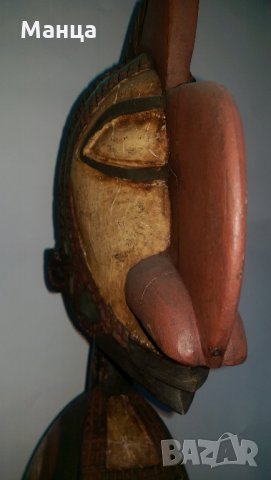 Фигура Нимба от племето Бага, снимка 7 - Антикварни и старинни предмети - 28621357