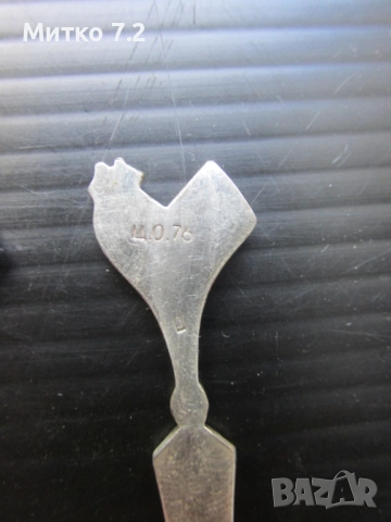 Руски сребърни лъжички, снимка 5 - Други ценни предмети - 51591131