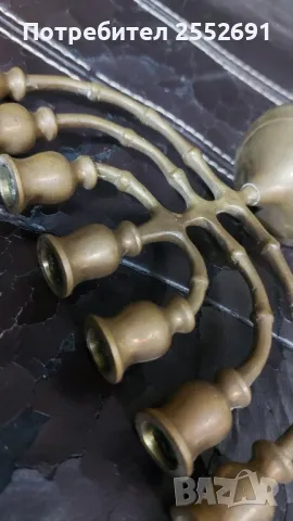 Свещник , снимка 2 - Антикварни и старинни предмети - 50336283