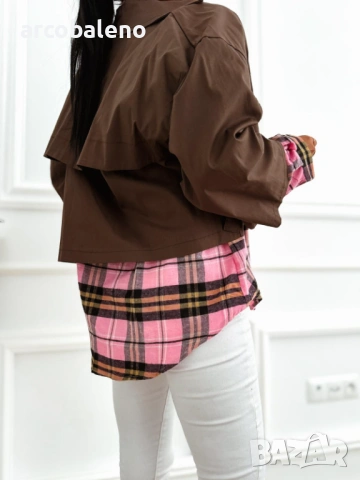 Дамско преходно палто и яке, 4цвята , снимка 8 - Якета - 53096031