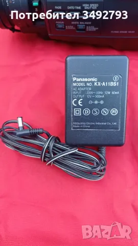 Видеокамера  Panasonic VHS-C NV-M400EN с касети, снимка 9 - Друга електроника - 47946957