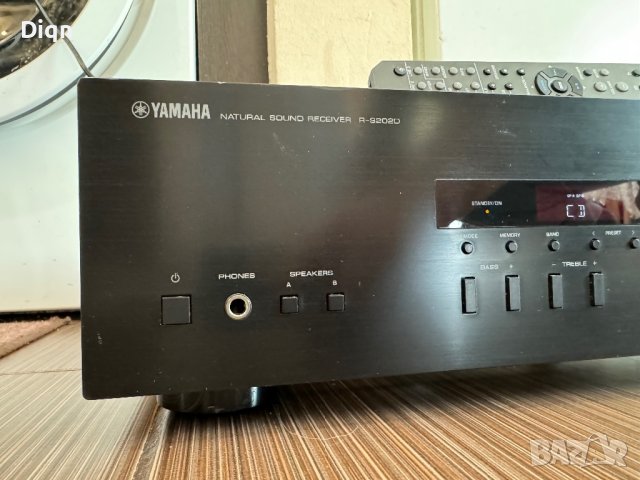 Стерео ресивър Yamaha R-S202D Bluetooth , снимка 3 - Ресийвъри, усилватели, смесителни пултове - 43823685