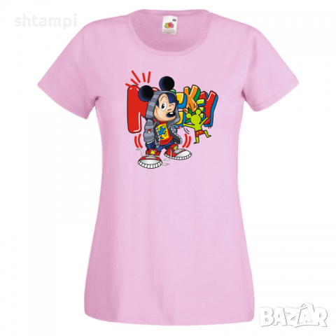 Дамска тениска Mickey Teenager Мини Маус,Микки Маус.Подарък,Изненада,, снимка 5 - Тениски - 36529685