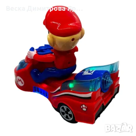 Супергерой и интерактивна кола със светлини и звукови ефекти, снимка 4 - Коли, камиони, мотори, писти - 47930522