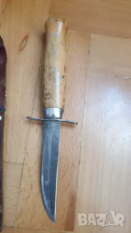 Старо ловно ножче с кания, снимка 6 - Антикварни и старинни предмети - 47388660