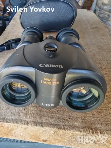 продавам бинокъл canon 8x25is , снимка 7 - Екипировка - 49416256