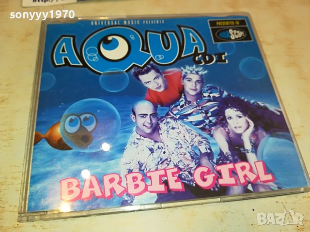 AQUA BARBIE GIRL CD1-ЦД 1203231644, снимка 1 - CD дискове - 39973219