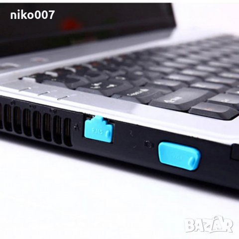 Силиконови тапи за лаптоп-компютър против прах и ръжда, снимка 1 - Лаптоп аксесоари - 33568118
