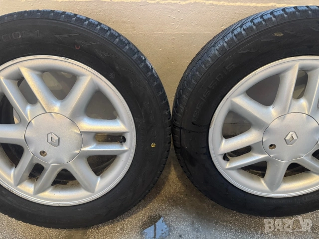 Гуми и джанти за Рено Сценик 185/ 65/15 M+S, снимка 2 - Гуми и джанти - 53373608