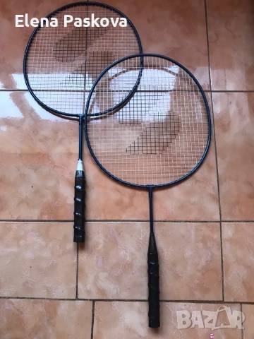 ракети за федербал, метал, 2 броя, Sportkraft, снимка 2 - Други спортове - 51807828