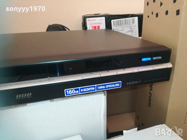 sony recorder 160gb hdd/dvd model rdr-hx680 1304211238, снимка 5 - Плейъри, домашно кино, прожектори - 32530055