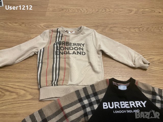 Burberry детски блузи , снимка 6 - Детски Блузи и туники - 43595523