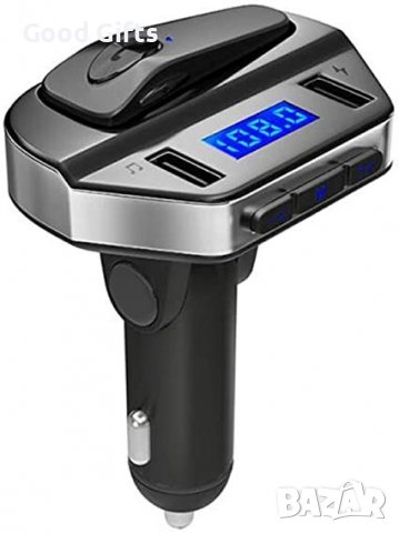 Трансмитер с hands-free слушалка V6, снимка 4 - Аксесоари и консумативи - 38121418