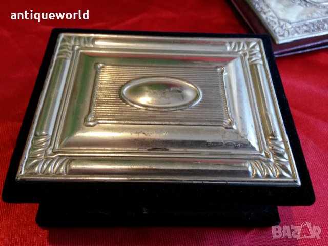 Уникален Италиански Комплект Предмети СРЕБЪРЕН Обков 925, снимка 3 - Антикварни и старинни предмети - 26886176