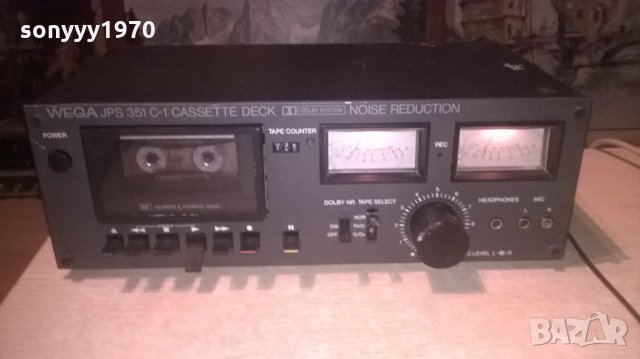 WEGA JPS 351 C-1 HIFI MADE IN WEST GERMANY-ВНОС ХОЛАНДИЯ, снимка 2 - Декове - 27780123