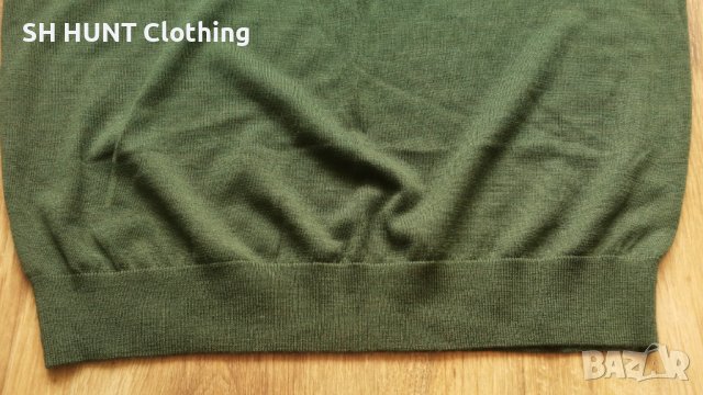 Dressmann 100% Merino Wool размер L / XL блуза 100% Мерино вълна - 684, снимка 7 - Блузи - 43493401