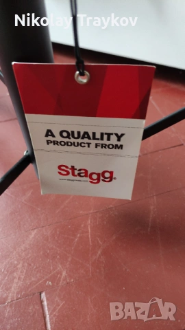 Стойка за ноти Stagg, снимка 6 - Други - 53475712