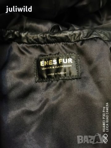 Палто елек, естествена кожа,черна лисица,много намалено, снимка 6 - Палта, манта - 27849205