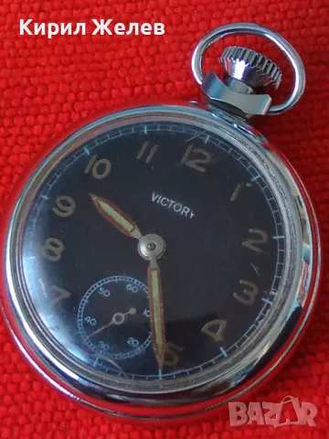 VICTORY Стар АНГЛИЙСКИ ДЖОБЕН ЧАСОВНИК РЯДЪК КОЛЕКЦИОНЕРСКИ МОДЕЛ 43956, снимка 13 - Антикварни и старинни предмети - 45011541