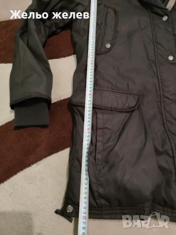 Мъжка парка,L,гугла, заешка кожа, снимка 9 - Якета - 43741124